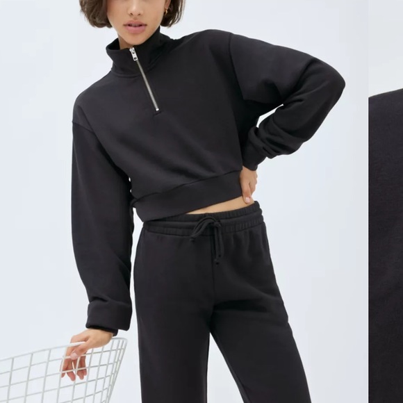 TNA ¼ Zip Sweatshirt Cozy AF - Picture 5 of 11